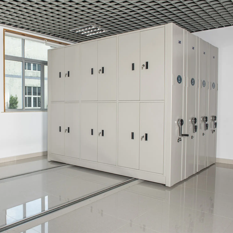 Intelligent compact shelf